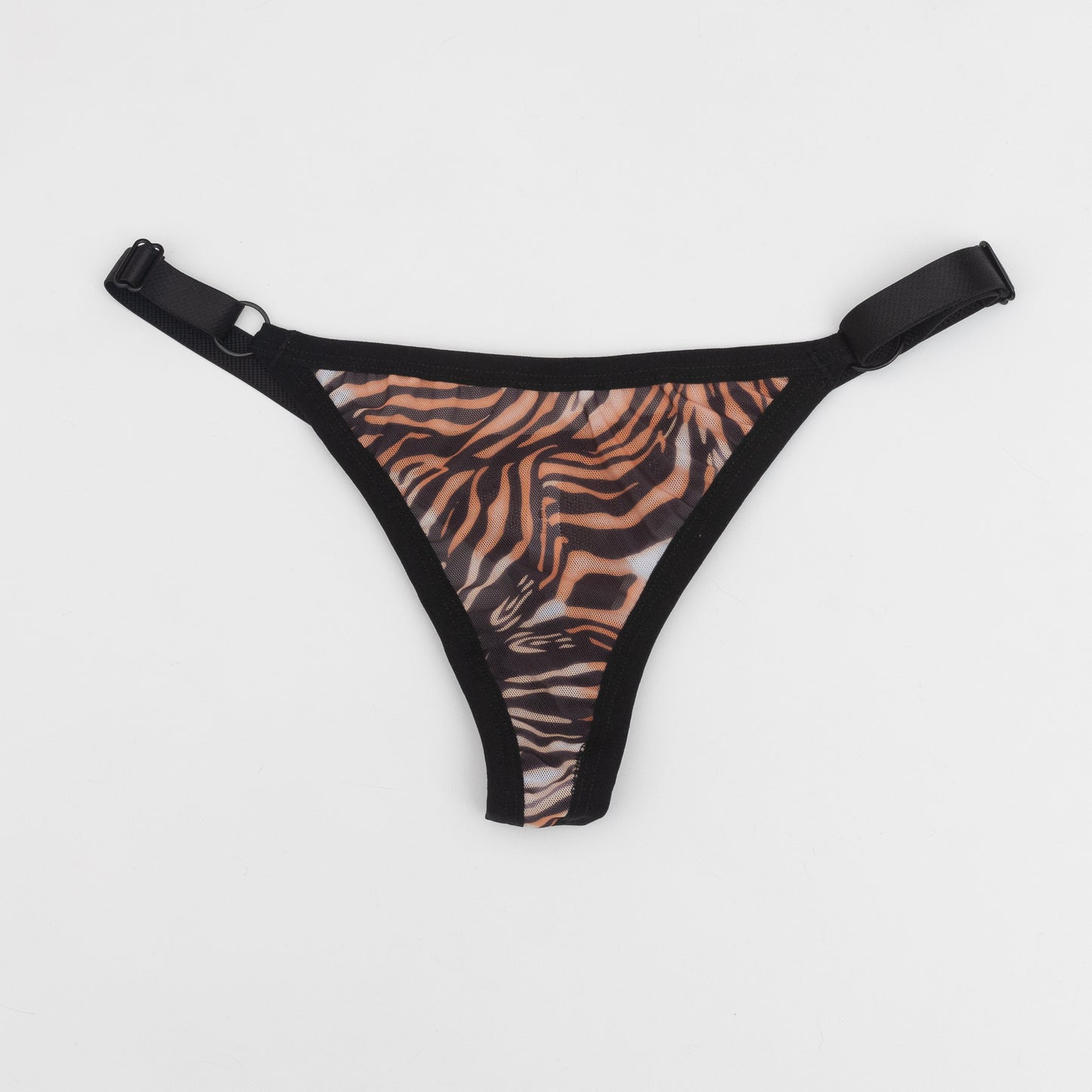 Tanga malla transparente Tigre Puntitos
