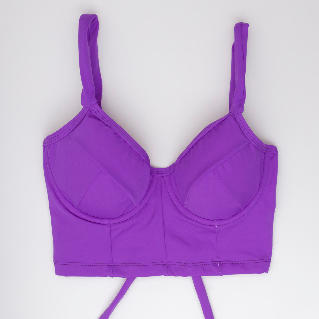 Bustier Morado