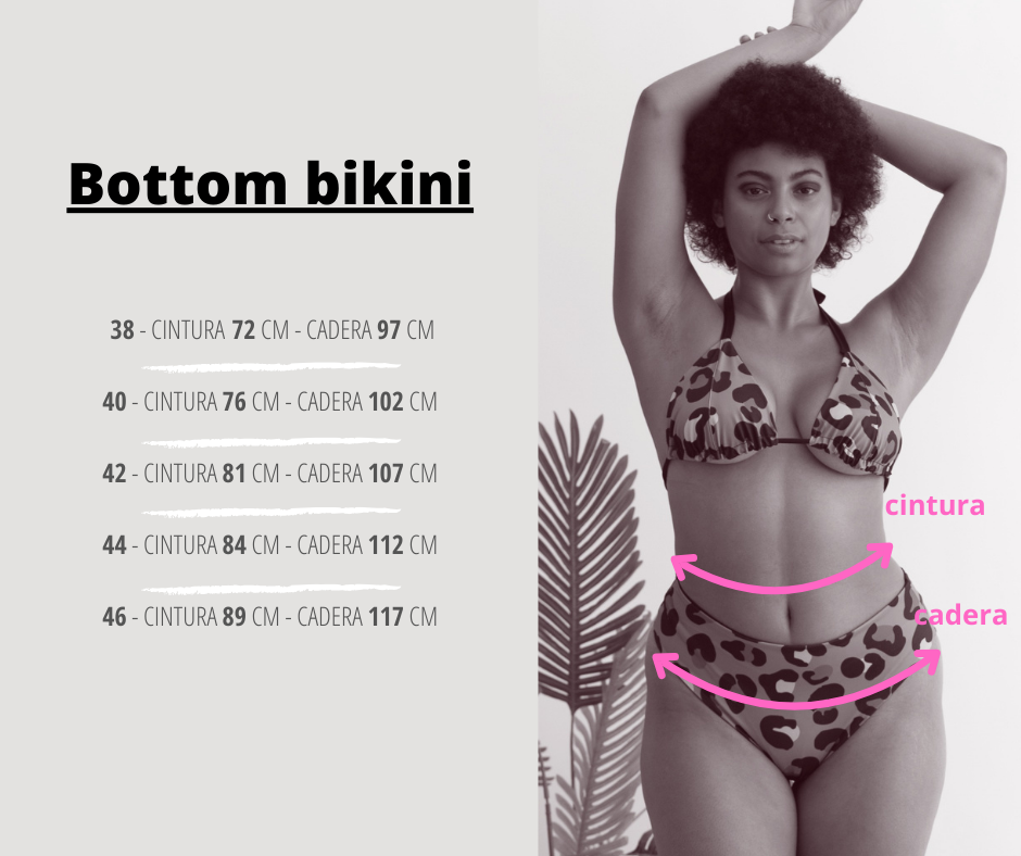 Bikini bottom high waist Brazil