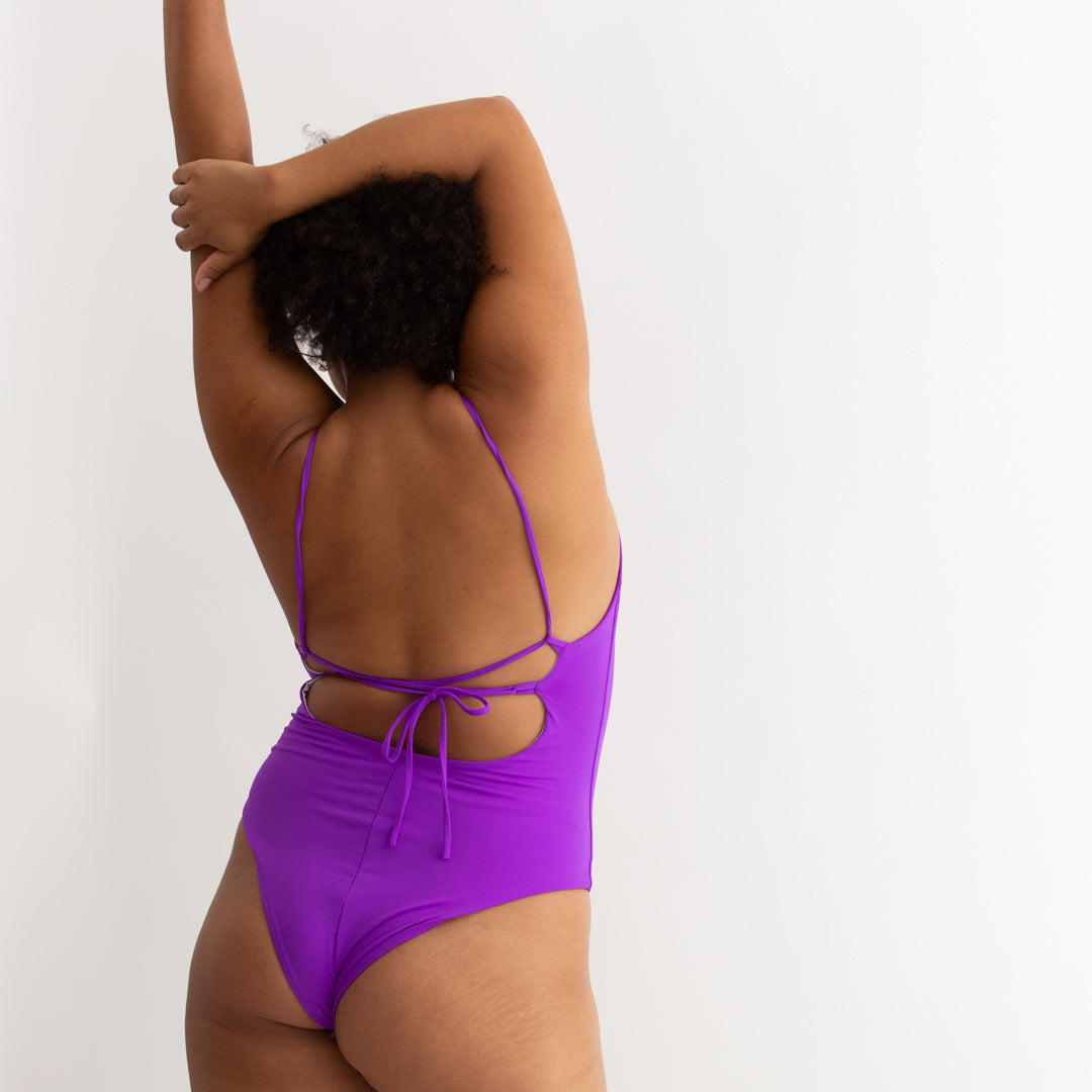 Traje de baño tiritas Morado (7899147829474)