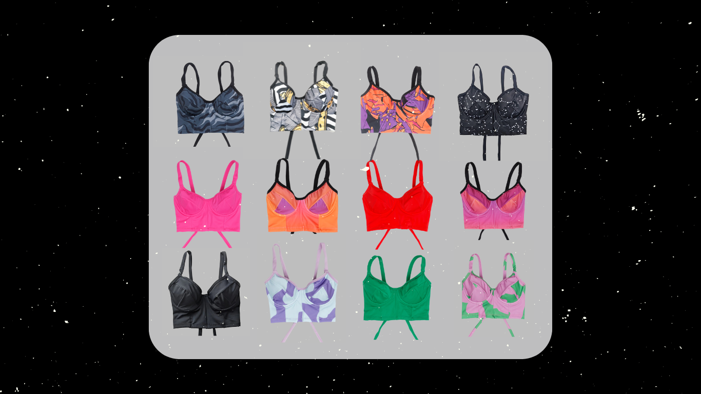 Bustiers Kinibe por color: ¿cuál va contigo?
