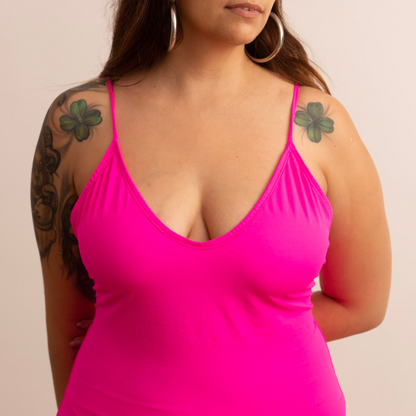 Fuchsia swimsuit