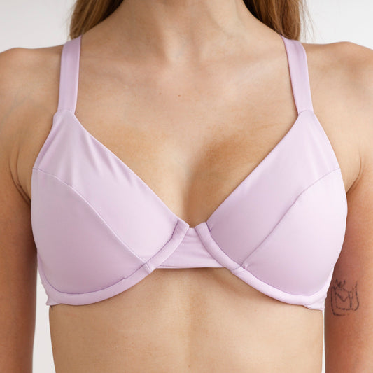 Bikini Top con aro Rio - Lila