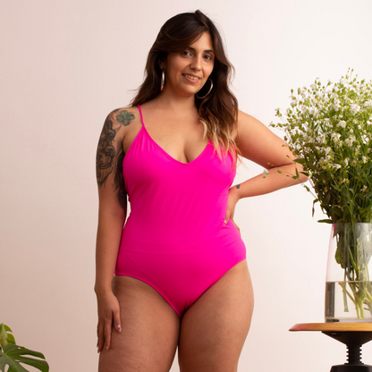 Fuchsia swimsuit