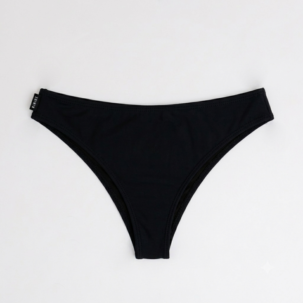Bikini Bottom Clásico Bahía varios colores — Calce Medio - Negro / 38