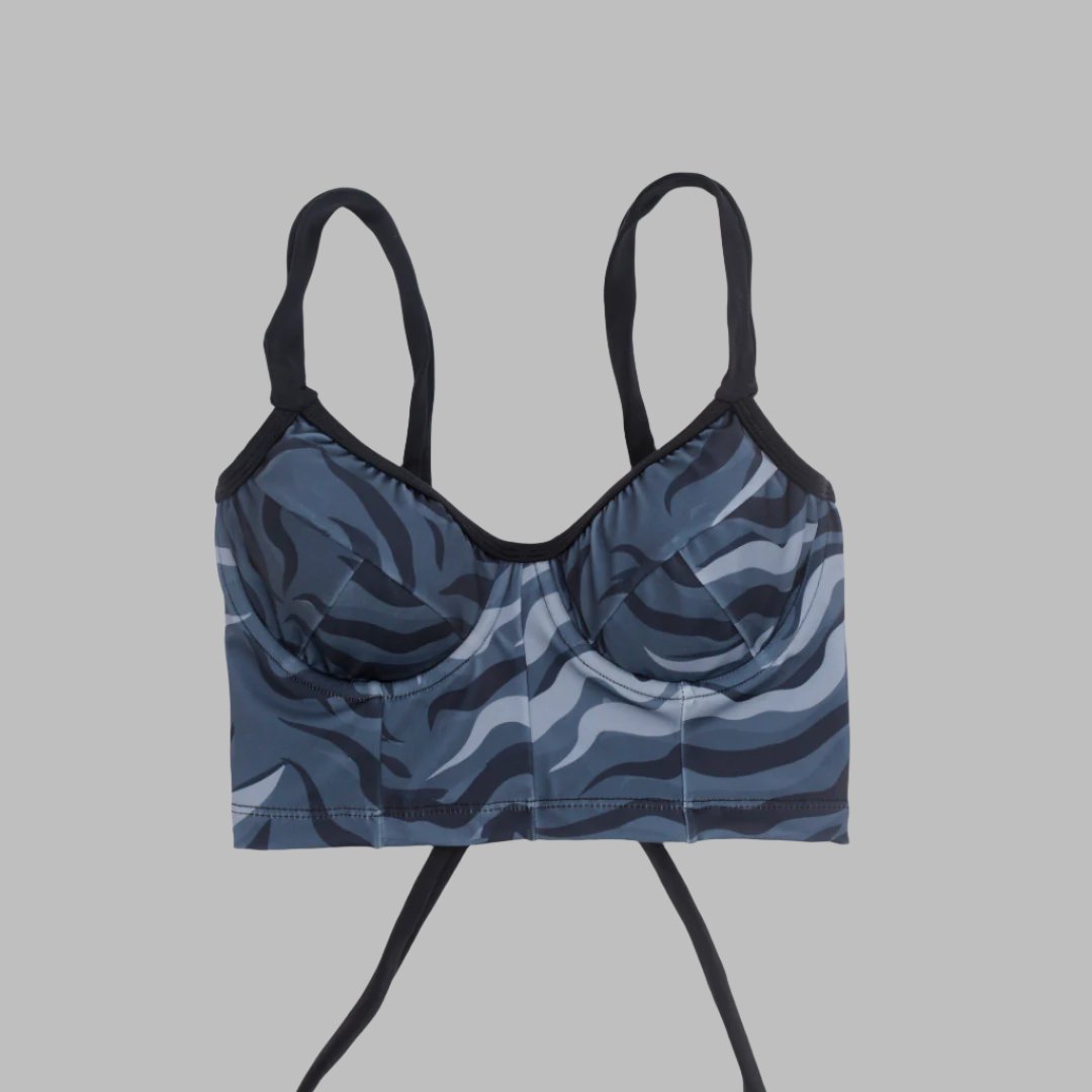 Bustier Tigre Gris