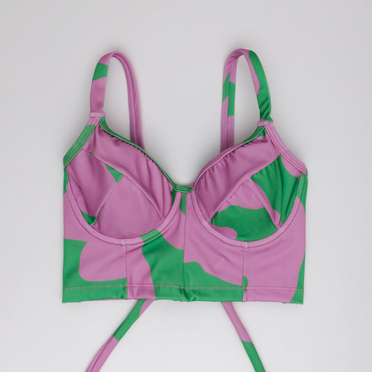 Bustier Manchas Verde