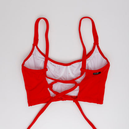 Bustier Rojo