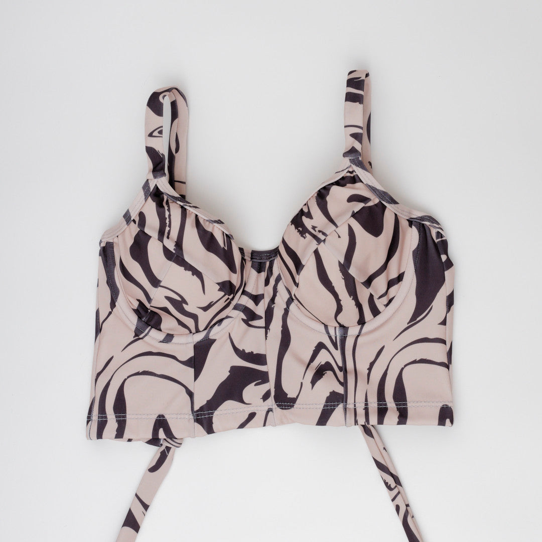 Bustier Varios colores Copas Grandes D E DD F DDD G | Top Bikini Ajustable