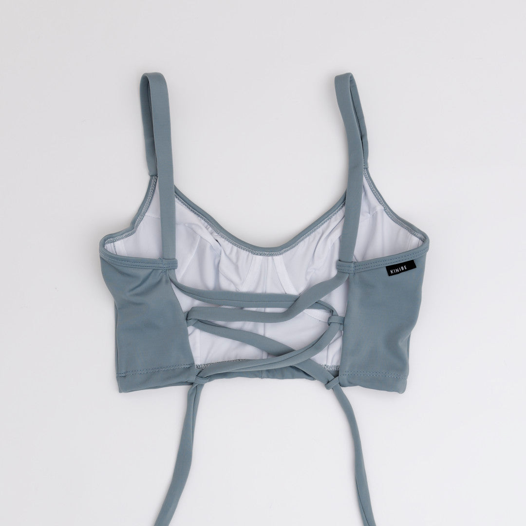 Bustier Gris celeste