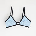 Light Blue Triangle Bralette