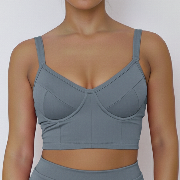 Bustier Gris celeste