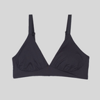 Black barbless bra with clasp - Custom made · 10 days delivery