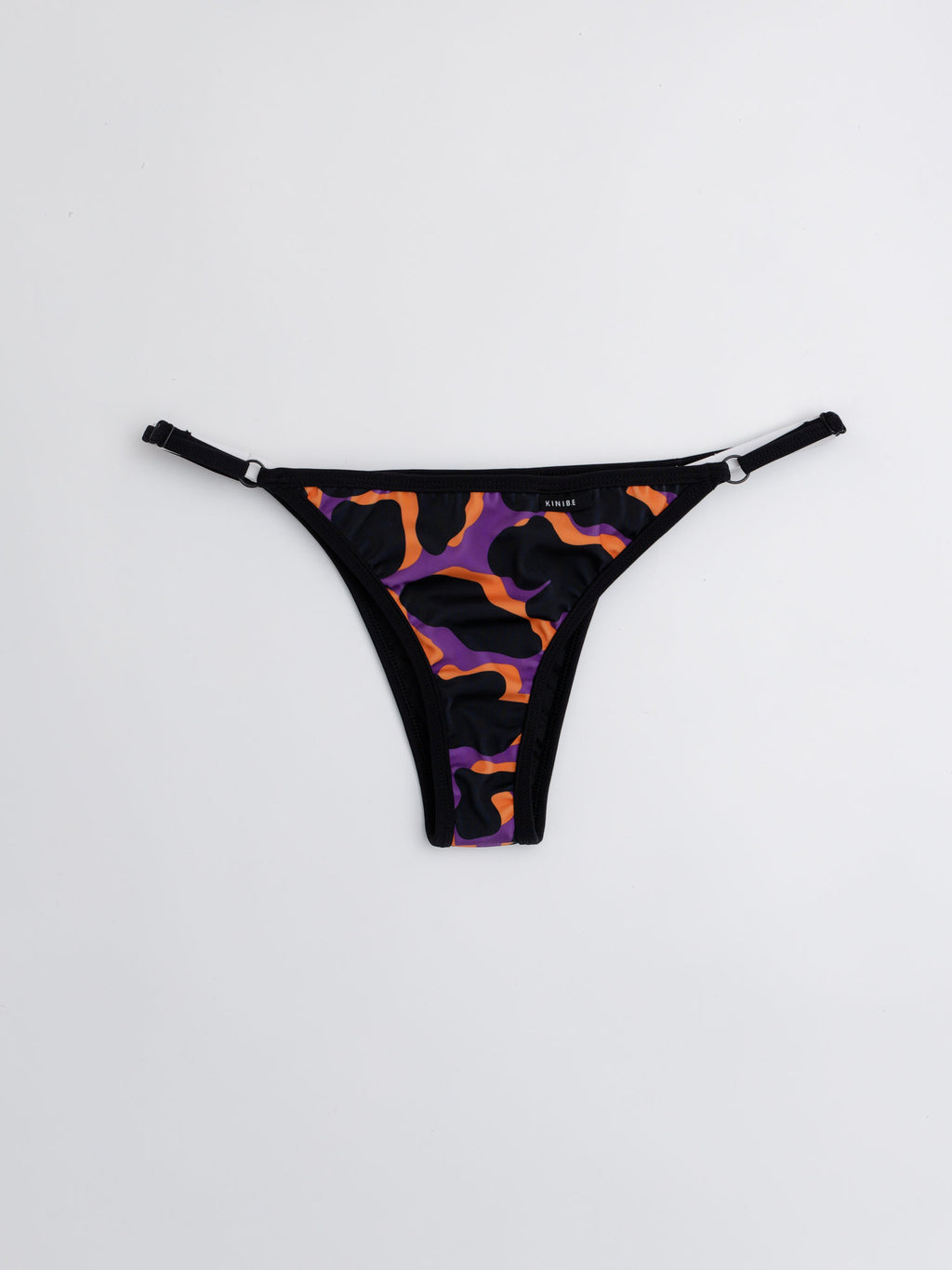 bikini bottom tanga ajustable estampado manchas - Kinibe