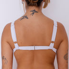 Bikini Top Venice Rojo con blanco