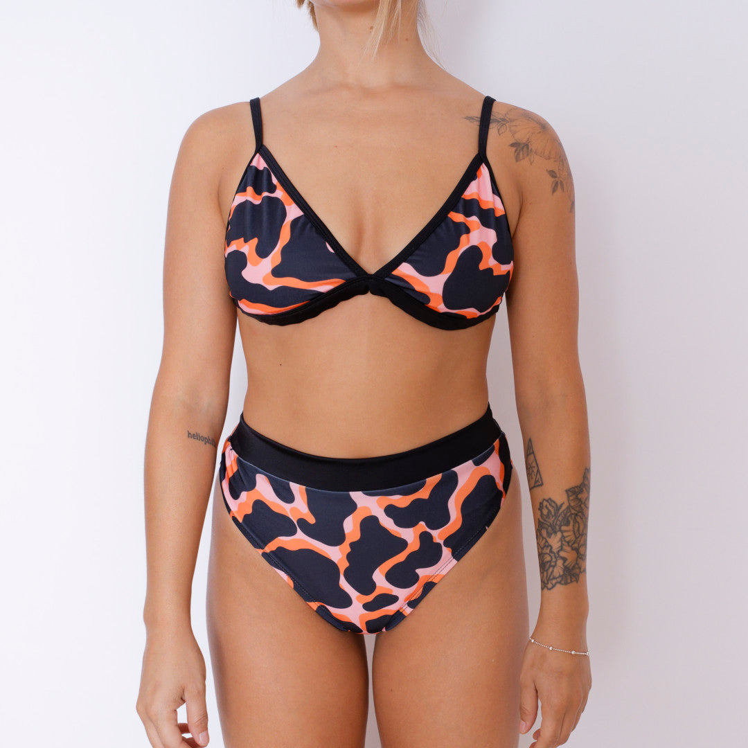 Bikini Set manchas rosa