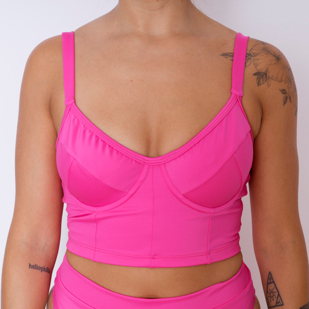 Bustier Fucsia