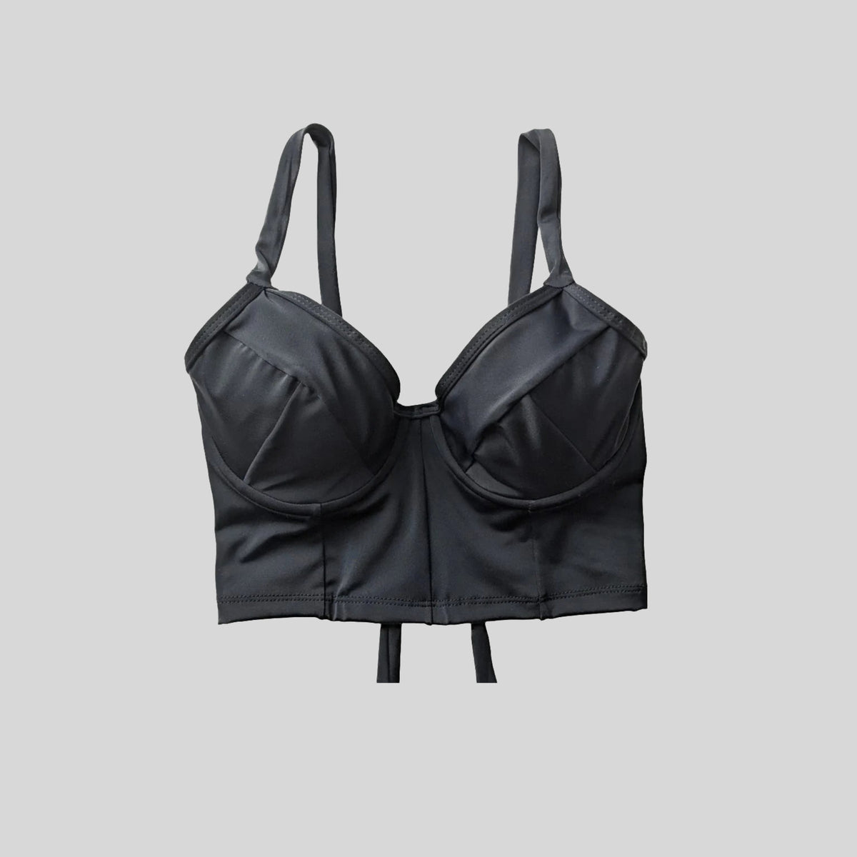 Bustier Copas Grandes D a G — Varios Colores con Soporte - Negro / 34 / D