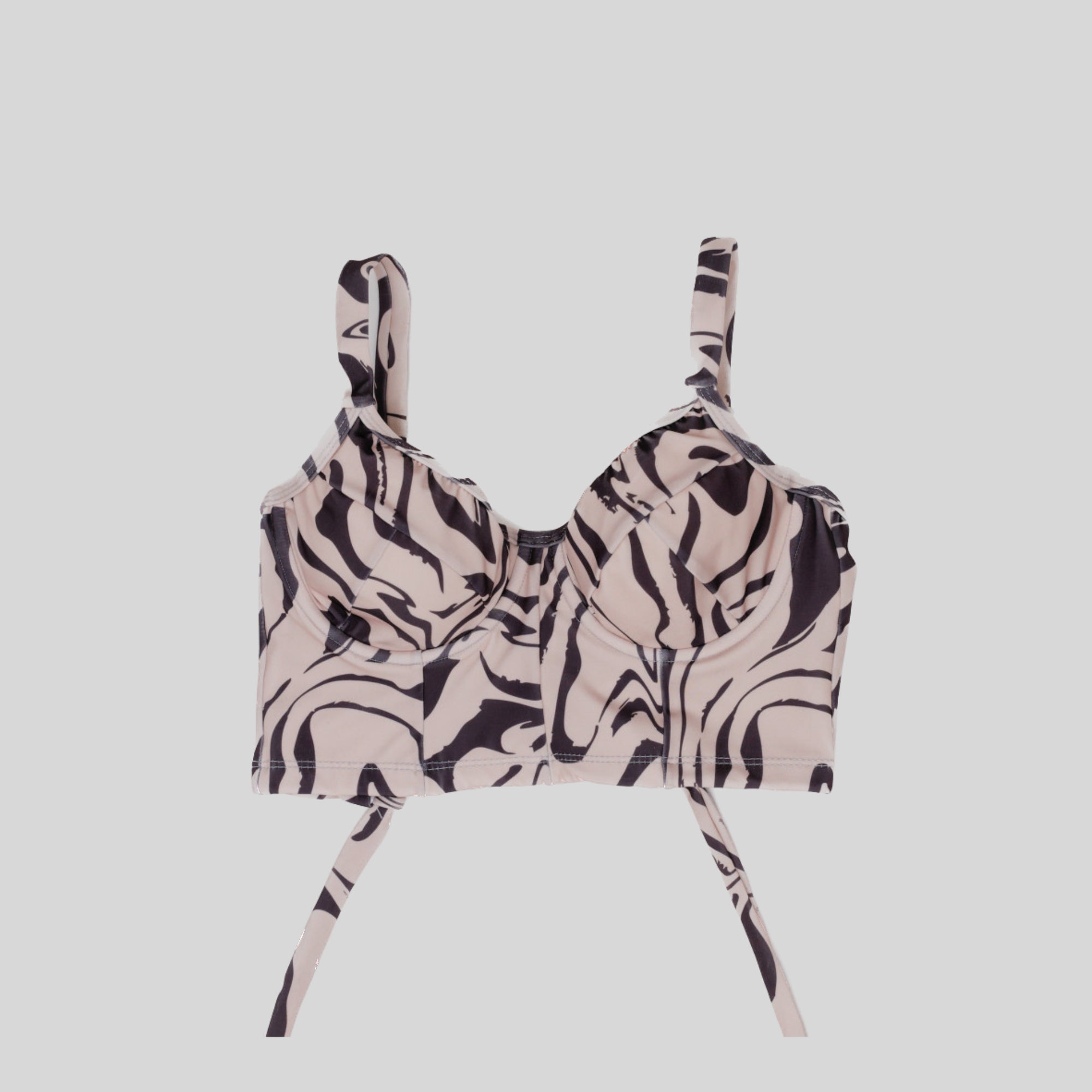 Bustier Varios colores Copas Grandes D a G | Top Bikini Ajustable