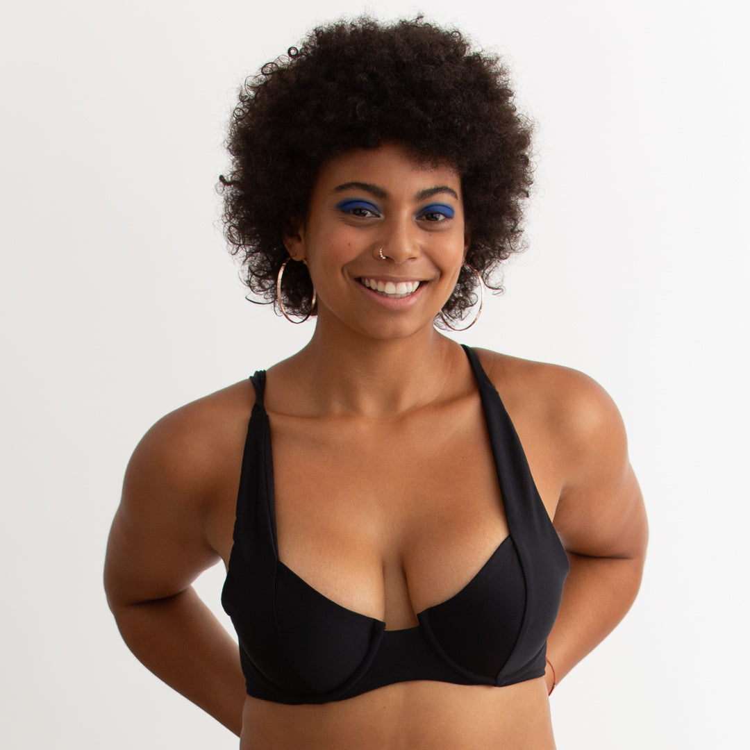 Top bikini sostén con Baba negro (7902373773538)