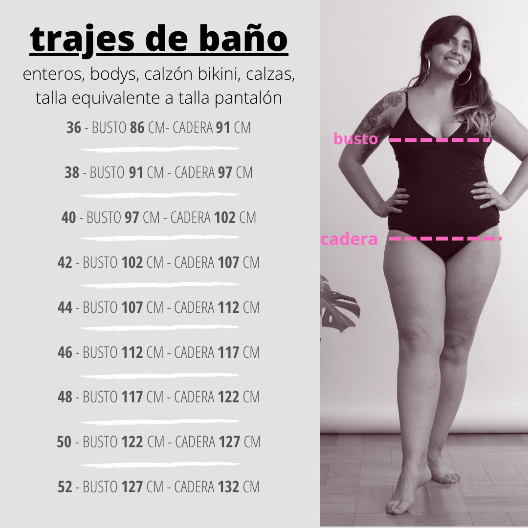 Traje de baño tiritas negro