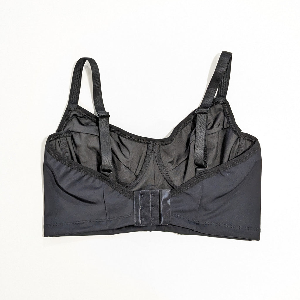 Black Lycra Bustier Bra